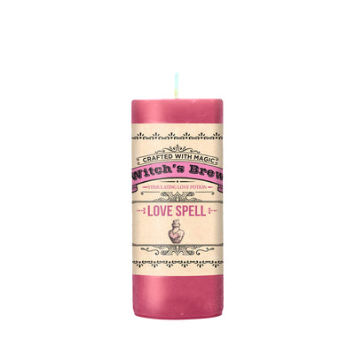Witch's Brew Love Spell Candle