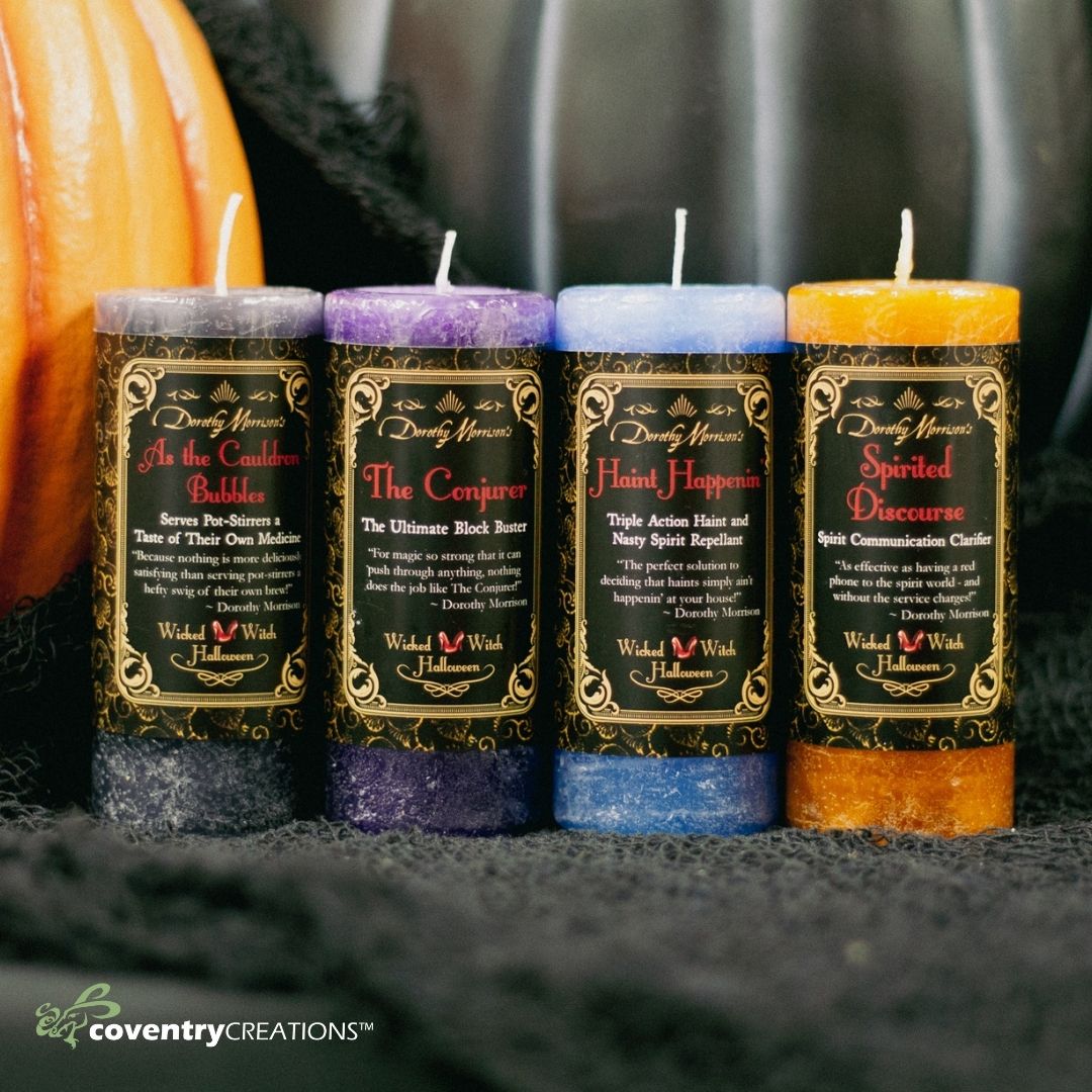 Wicked Witch Mojo Halloween Candles
