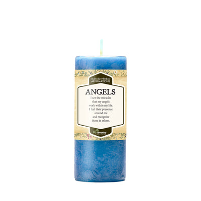 Coventry Creations Affirmation Angel Sky Blue candle