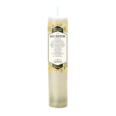 Coventry Creations Blessed Ancestor White Pillar Candle