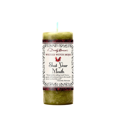 Coventry Creations and Dorothy Morrison’s Wicked Witch Mojo Shut Your Mouth Avocado Green Candle
