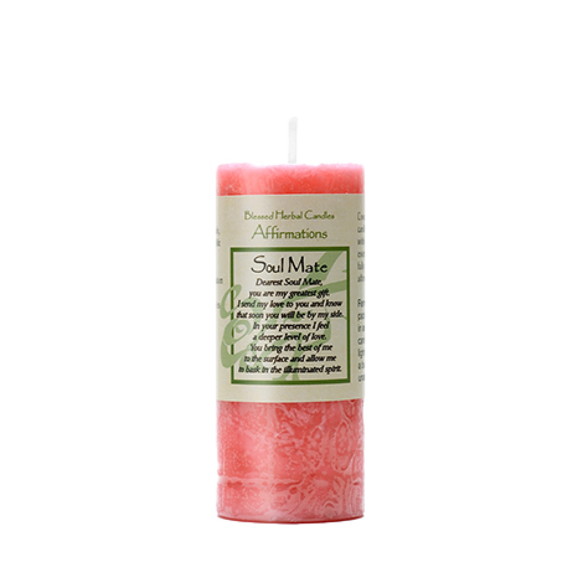 Affirmation Soul Mate Candle