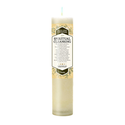 Blessed Herbal Spiritual Cleansing Candle